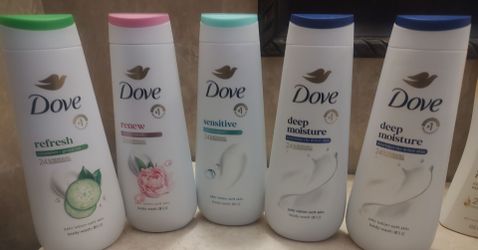 Dove body wash