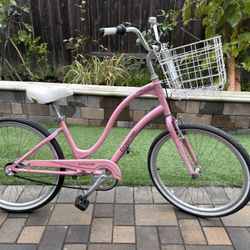 Cute Electra Townie 3 Speed Beach Cruiser Bike Ready to Ride.