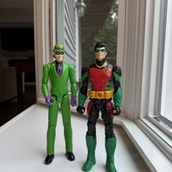 Joker And Robin Action Figures - $10