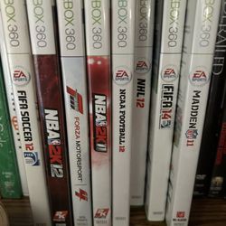 Video Game Lot (scratched)