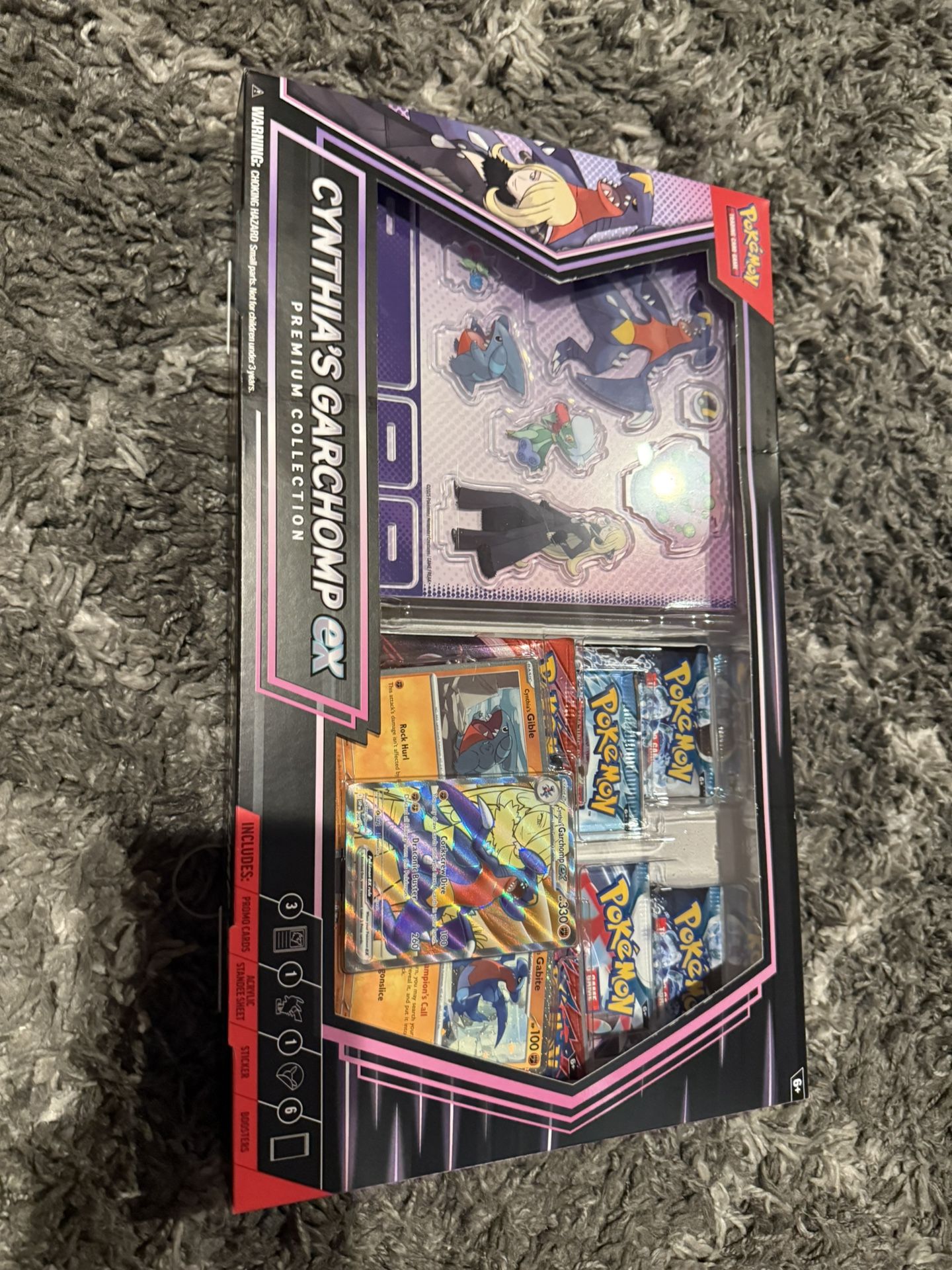 2025 Pokémon Scarlet & Violet Cynthia's Garchomp ex Premium Collection Box