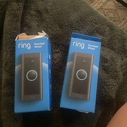 LOW PRICE MOVING- 2 RING DOORBELLS NEW