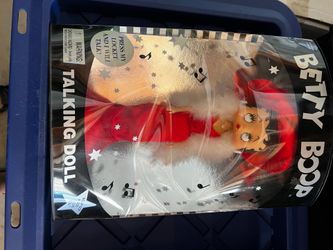 Vintage Betty boop talking doll