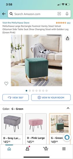 Footstool Ottoman