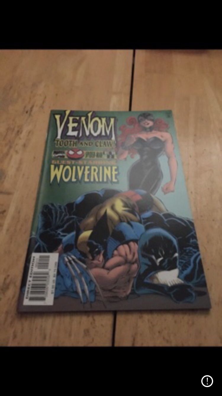 Venom Tooth And Claw With Guest Wolverine 