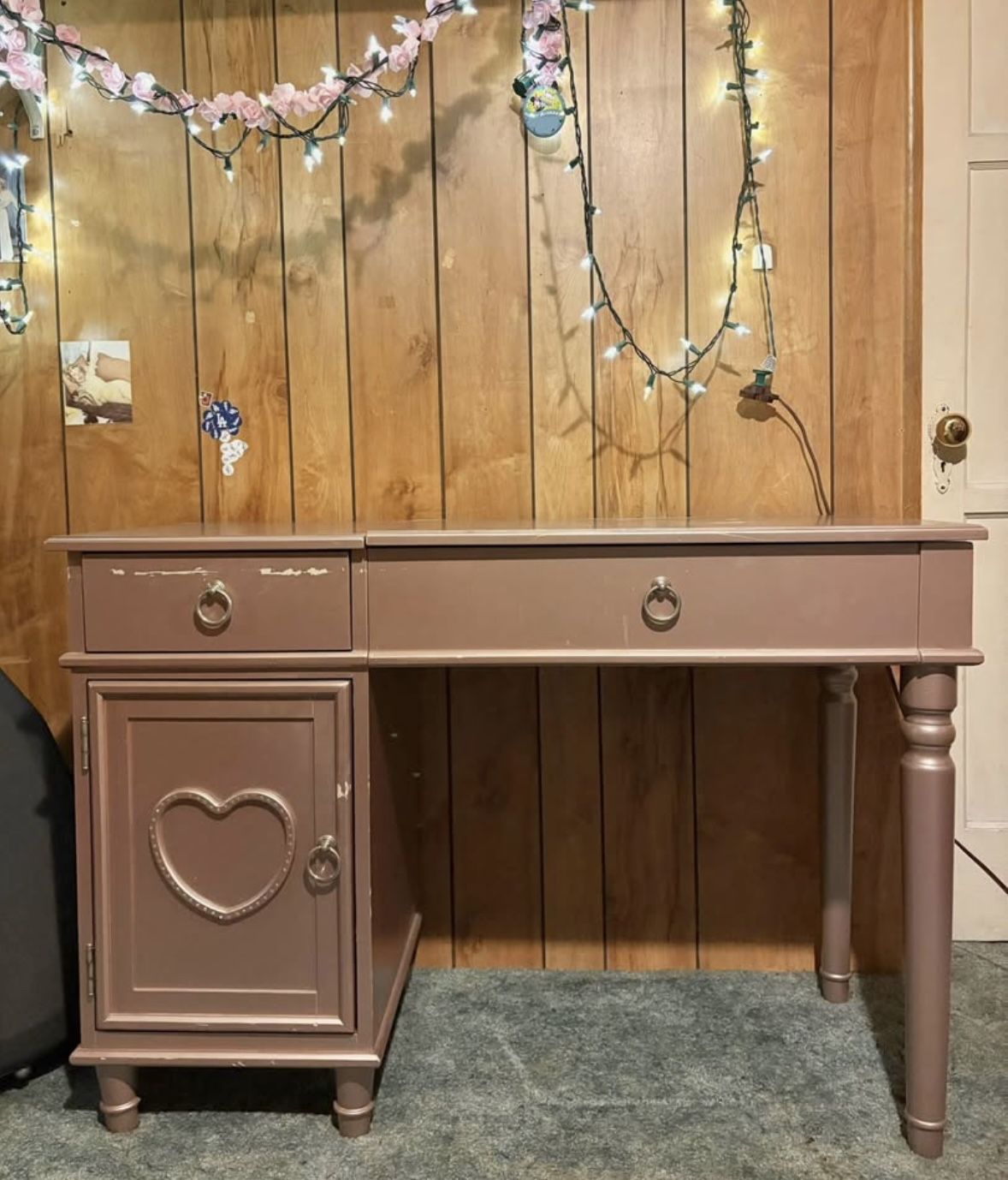 Rose Gold Vanity