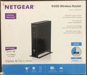 Netgear N309 Wireless Router WNR2000v4
