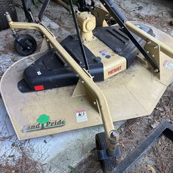 Land pride 72 inch finish mower sale