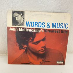 John Mellencamp – Words & Music: John Mellencamp's Greatest Hits 2 CD + DVD 
