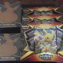 Shining Fates LOT 2 Elite Trainer Box Pokemon TCG ETB NEW SEALED