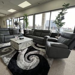 3 Pc Sofa Loveseat And Chair 