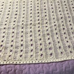 HAND KNITTED SHAWL