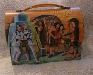 VINTAGE 1967 ALADDIN ITS ABOUT TIME LUNCHBOX