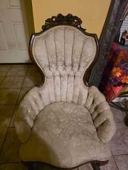 2 Antique  Victorian  chairs