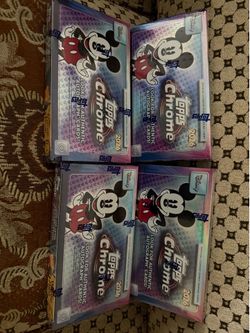 Disney Topps chrome 2026 hobby boxes