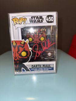 Funko Pop Star Wars Signed 