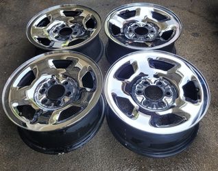 Chevy - Ford original rims 6 lugs 17x7.5 in excellent condition 6x139.7 (6x5.5) 6 lugs
