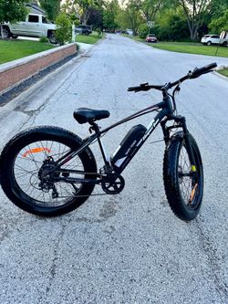 Electric bike, fat tire, cost $1450 new