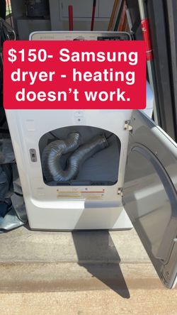 Samsung Dryer – Heating element doesn’t  work