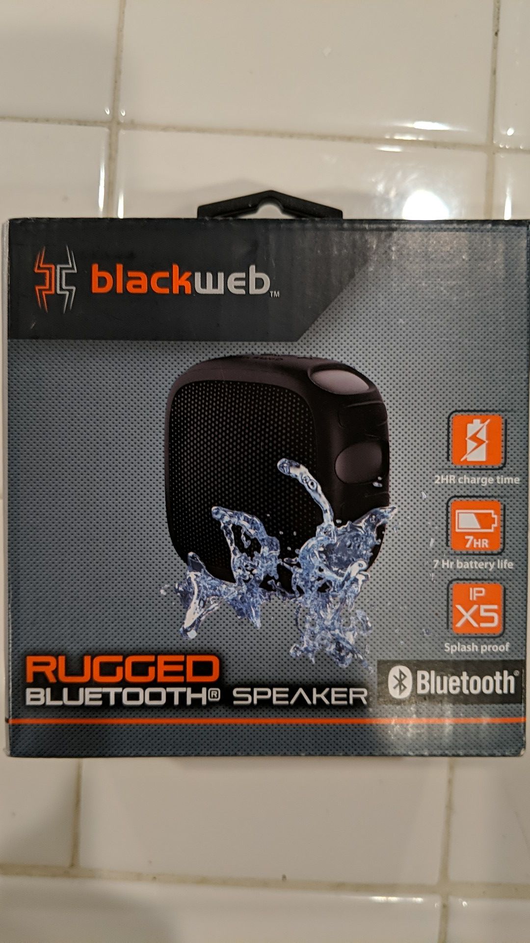 Blackweb rugged Bluetooth speaker