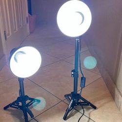 Photo Video Lights 2pcs New 