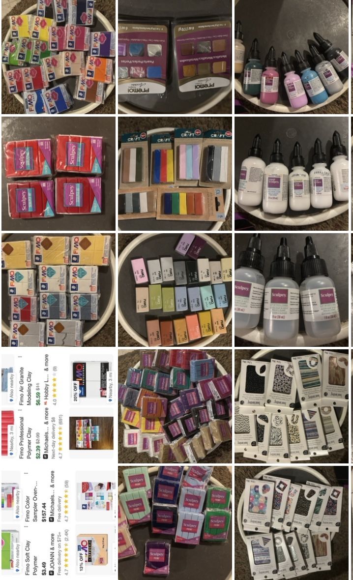 Fimo Sculpey Crafters Companion Crafters Square CLAY&tools
