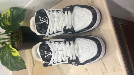 LV Trainer Monogram Denim 1 of 1 never used