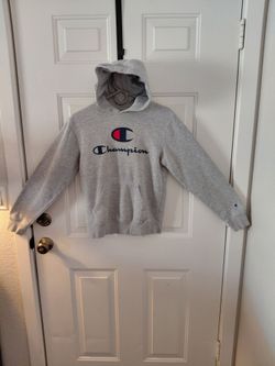 YOUTH SIZE  14/16  CHAMPION ATHLETICWEAR PULL OVER HOODIE IN VERY GOOD CONDITION! $11.00!