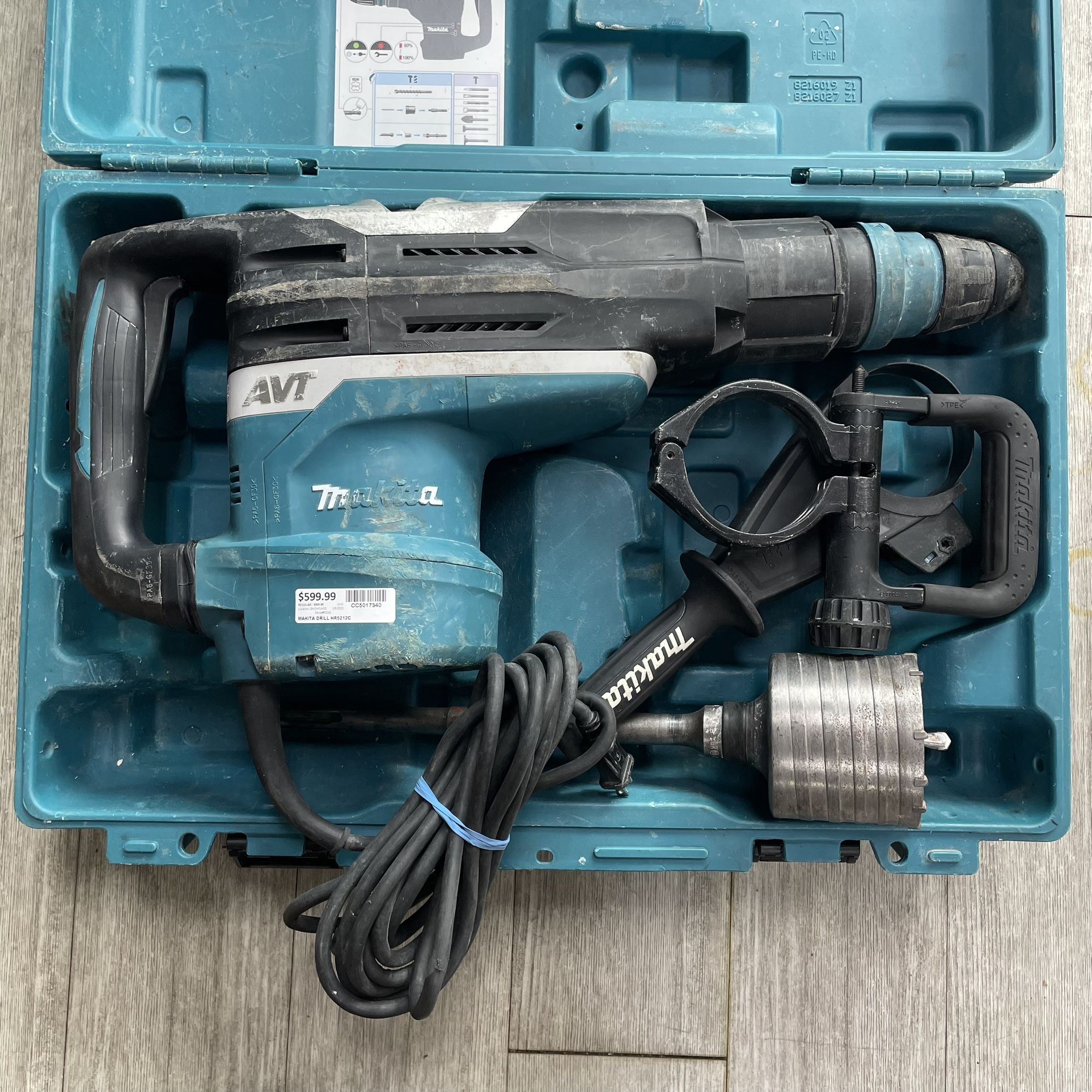 Makita 15 Amp Rotary Hammer Drill