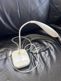 LED gooseneck Desk Lamp, 3-Level Brightness, USB Charge