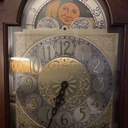 Colonial Grandfather Clock 