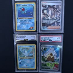 Pokemon Graded Cards 