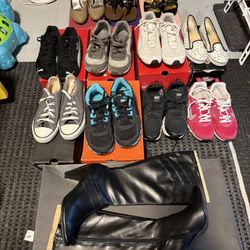 12 Pairs Women’s Shoes Size 6.5-7
