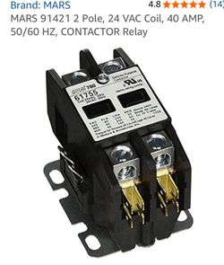 MARS 61755 2-Pole Definite Purpose Contactor
