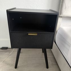 Black Nightstand 