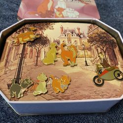 The Aristocats 25th Anniversary Commemorative Pin Set