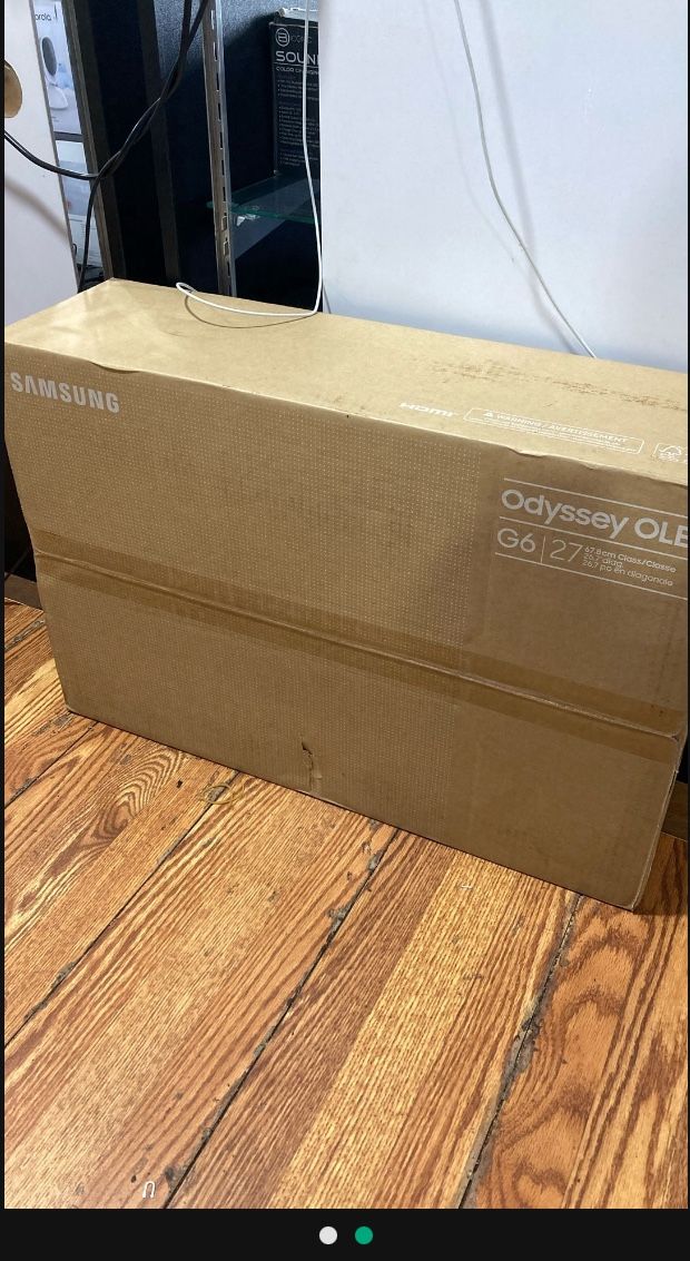 Samsung Odyssey Oled G6 27’ Brand New Sealed 