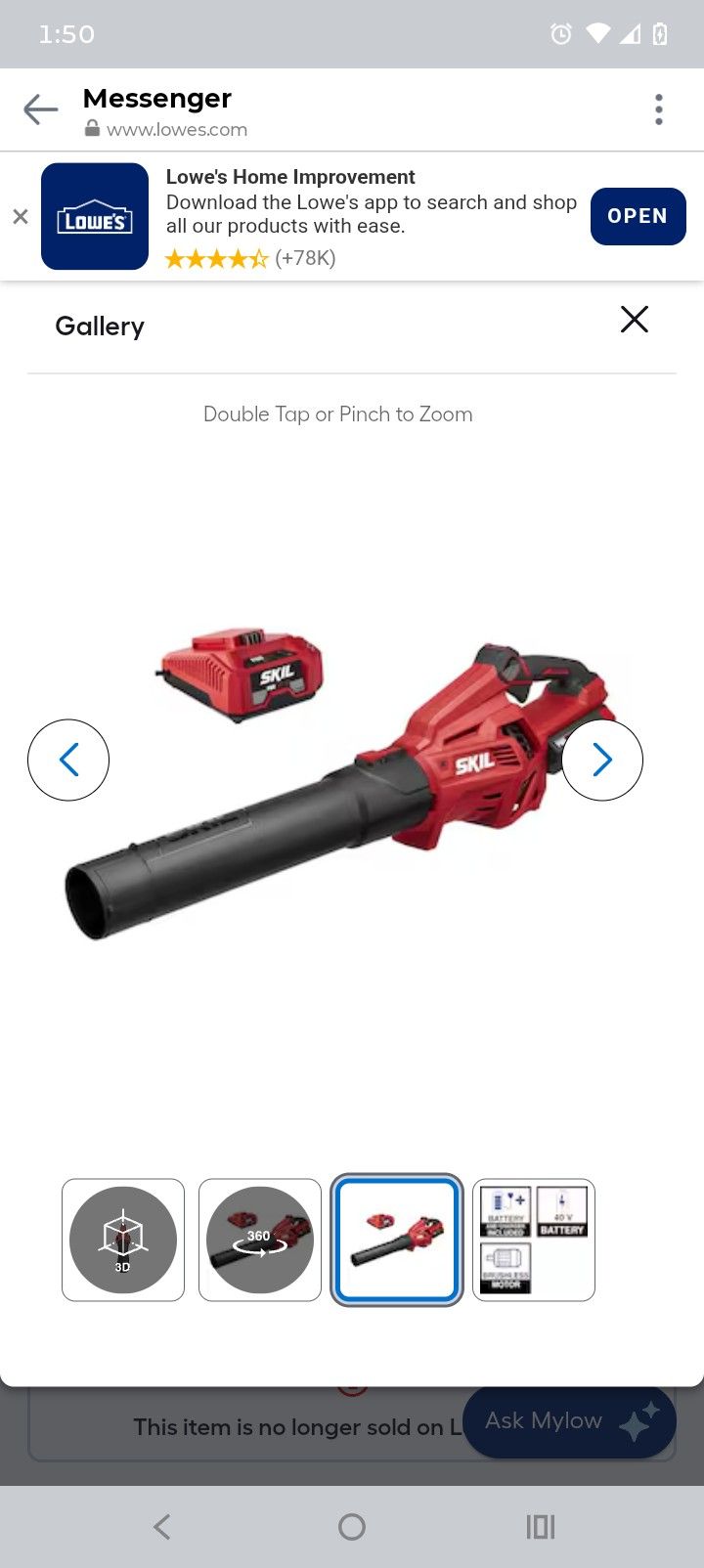 New In Box Blower And Electric Fireplace Insert