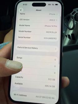 Apple iPhone 14 Pro 512g unlocked