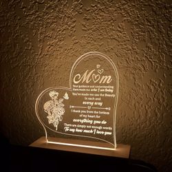 Table Lamp Cute Gift for Mom