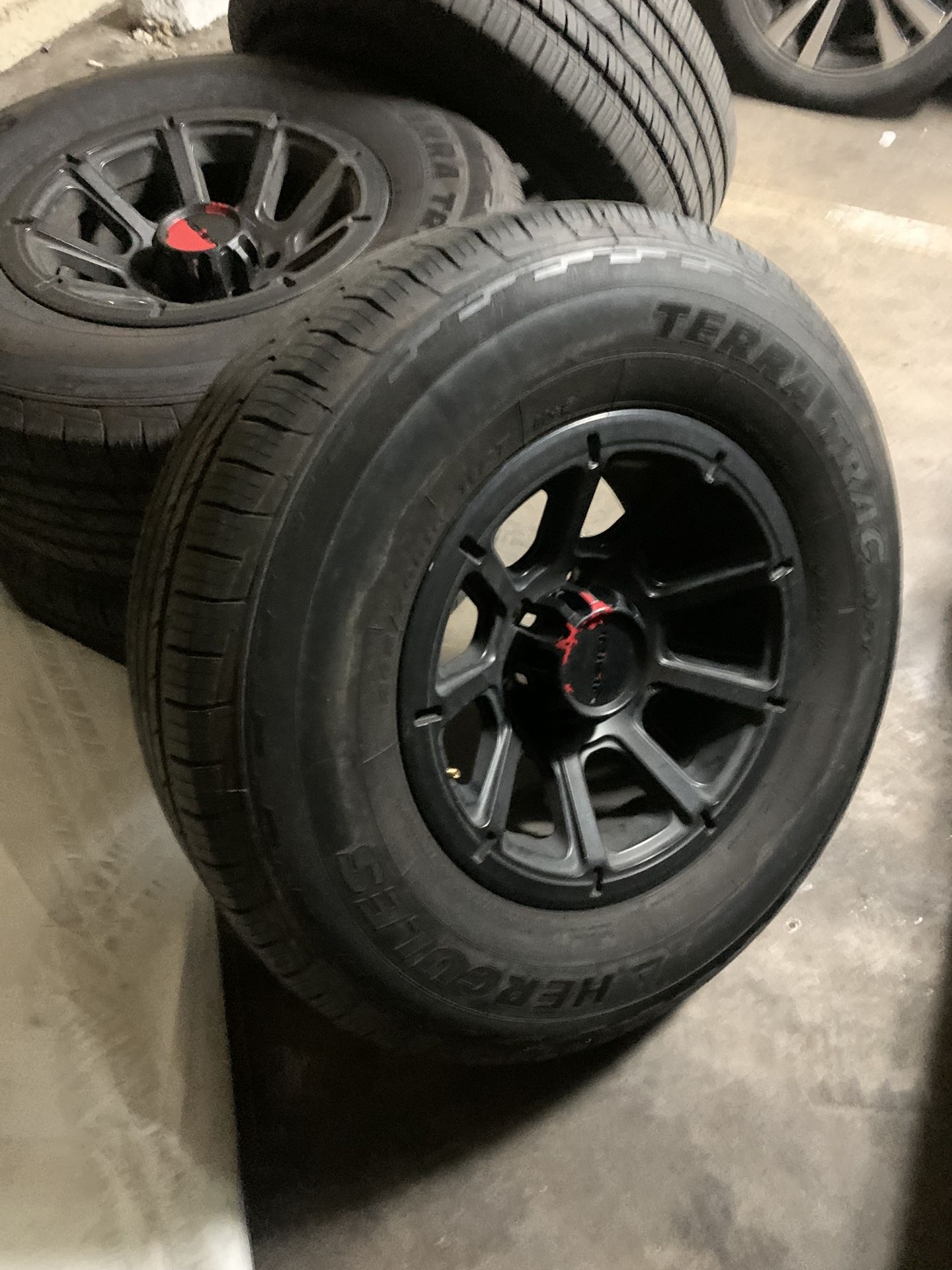 Chevy Tahoe 16” Rims And Tires