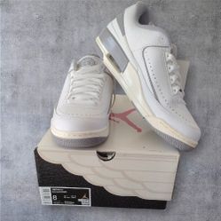 Jordan 2/3 White/Cement Grey Size 8