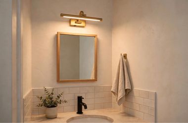 Modern Brass LED Picture Light