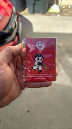 Panda Express LA Dodgers Enamel pin