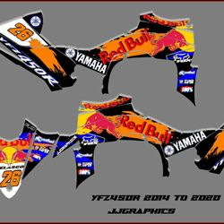 2014 to 2020 Yamaha Yfz450r