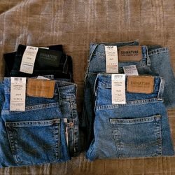 Mens Levi Jean's Signature (NEW) 2 For $25