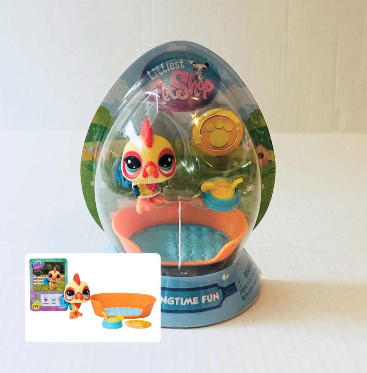 Littlest Pet Shop Springtime Fun Rooster Figure
