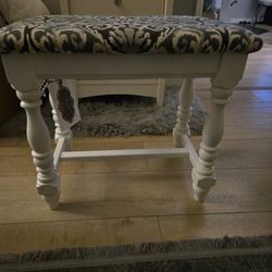 Vintage Stool 18"Ht.  20"x13" Seat