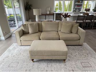 Interior Define Contract Grade Sofa and Ottoman