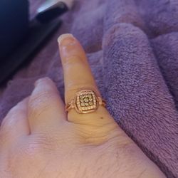 Chocolate Diamond Ring